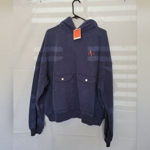 Ayame Studios Hoodie Blue Size Extra Large